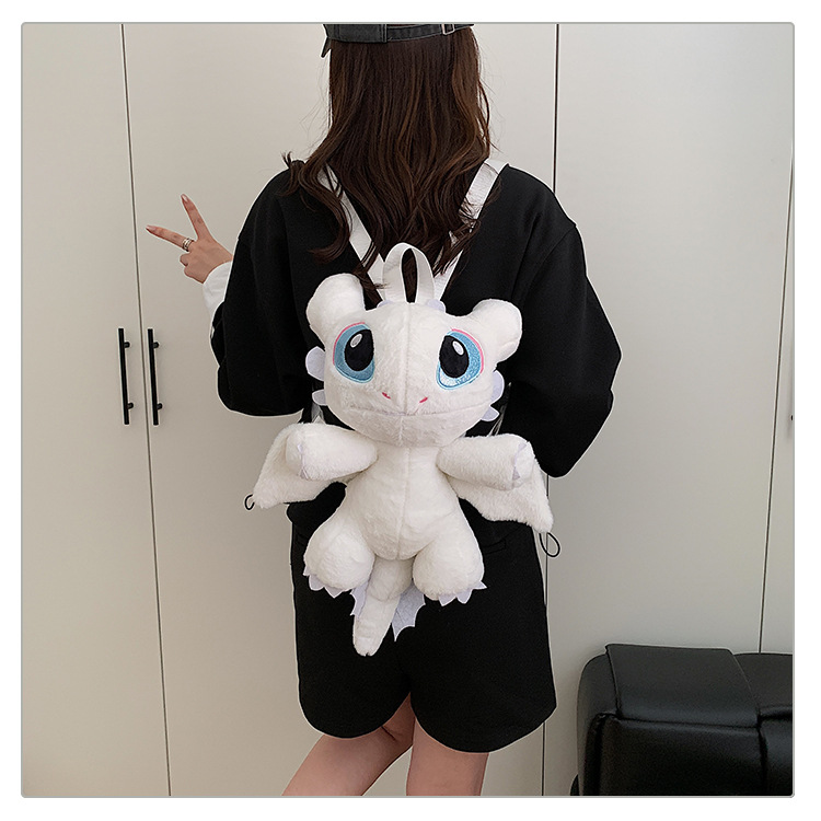 Vertical version toothless white