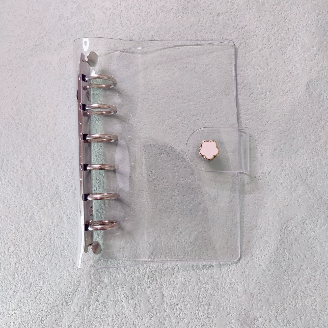 Transparent handheld set for students, notebook, laptop, simple and elegant design, tear-off sheet
