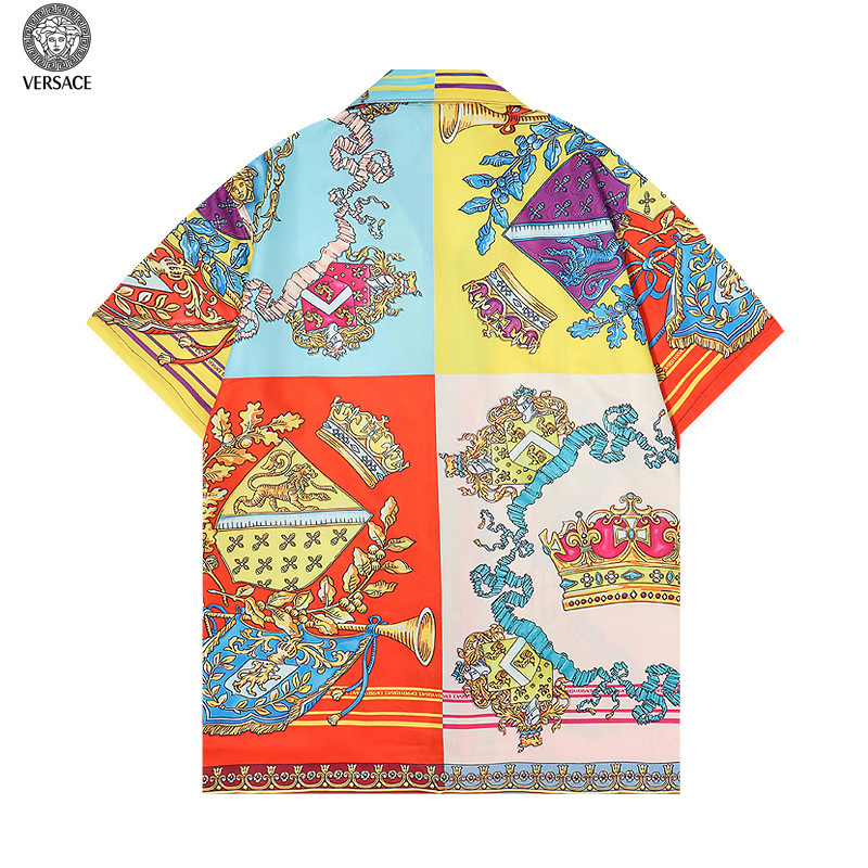 外国貿易卸売り男性シャツ夏潮牌范家古家満身アルファベットプリント半袖tシャツ2点セット|undefined