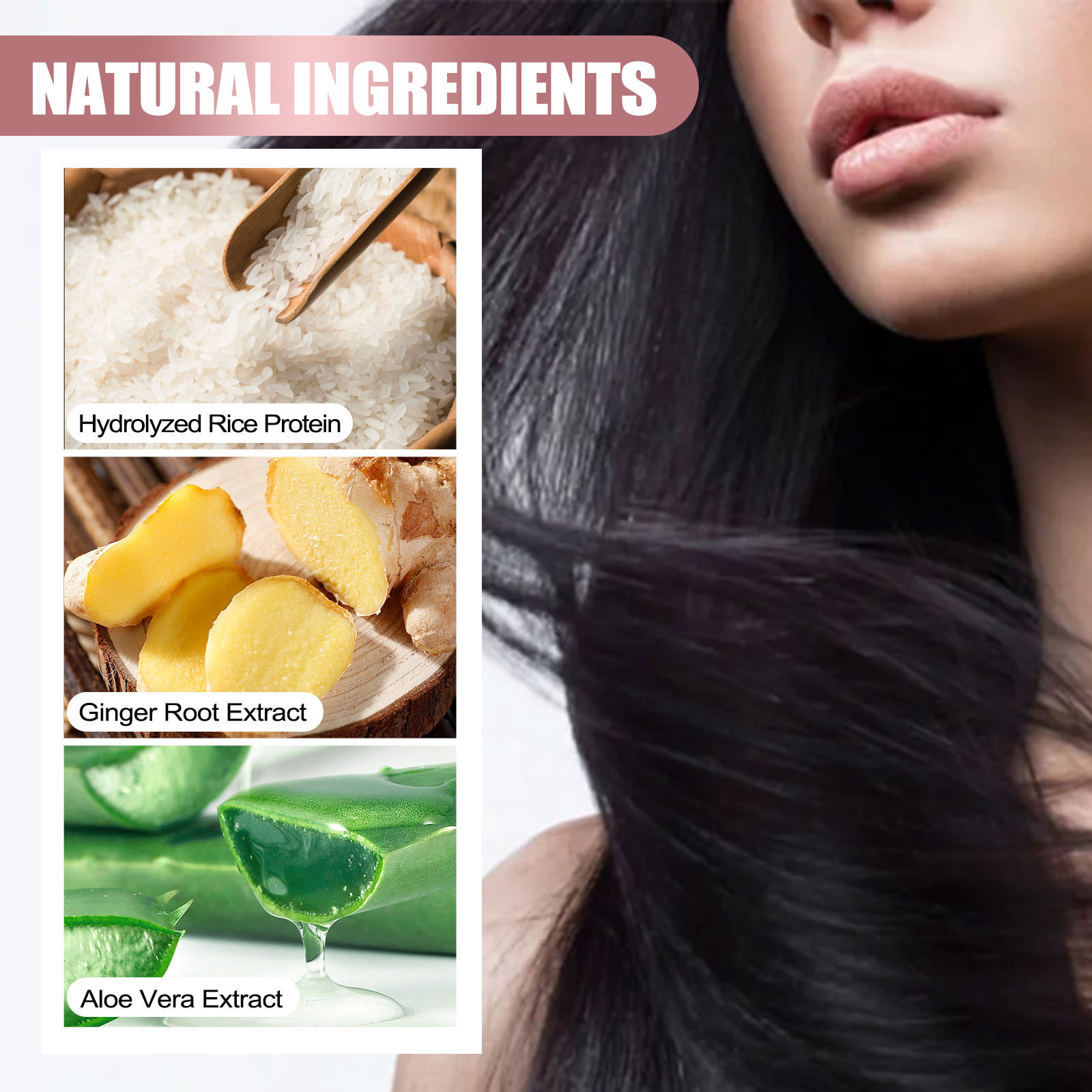 EELHOE Spray per spessore dei capelli al riso Forte riparazione dei capelli radice del follicolo pilifero prevenzione della caduta dei capelli spray per la cura dei capelli ispessimento dei capelli solidi_voghion.com