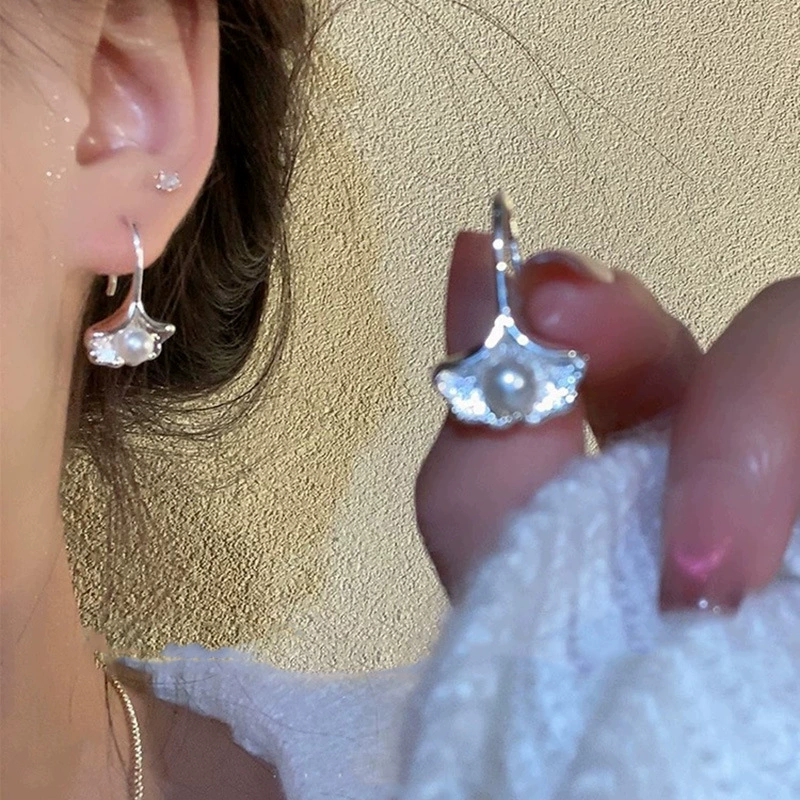 Серьги, бренд серебряная игла, серебро 925 образец, интернет-знаменитость, опт
