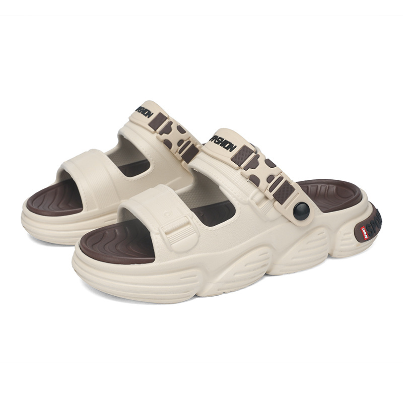 Sandalias para uso exterior de verano de los hombres 2025 nuevo estilo antideslizante y resistente al desgaste