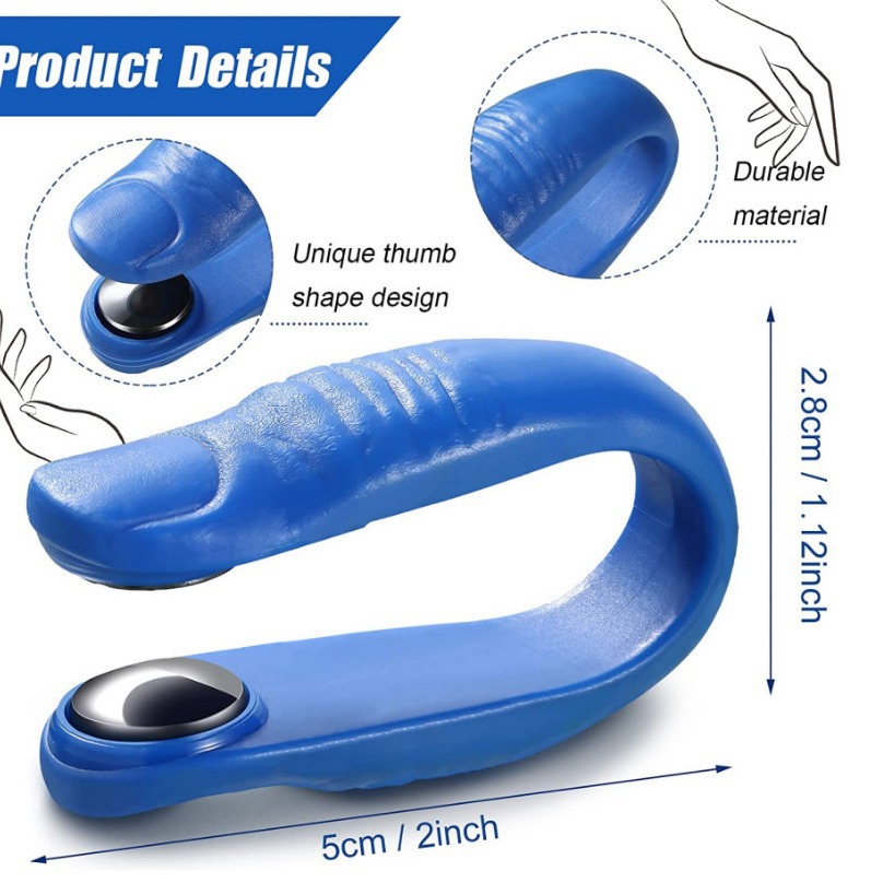 虎口穴按摩夹穴位按摩器经络压力夹虎口夹大拇指穴位按摩塑料夹子