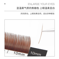 Single Root Feather-Like Eyelashes with Natural and Soft Texture, Ultra-Fine Mink Hair, BC Curved Baby Bend, Designed for Professional Eyelash Salons