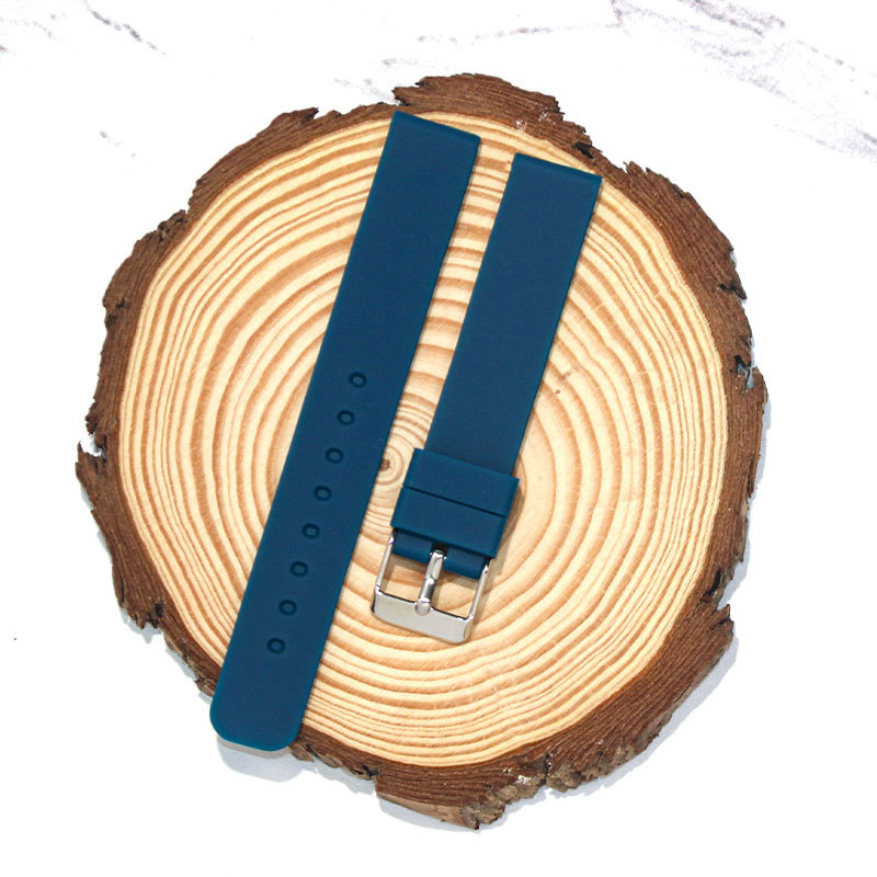 Correa de reloj inteligente 16mm correa deportiva multicolor interruptor de importación y exportación correa de silicona de color de orejas