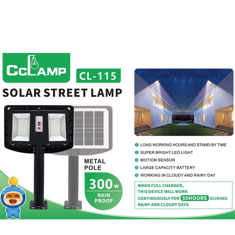 CL115 new solar lamp LED