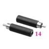 14】6.5 female to RCA male