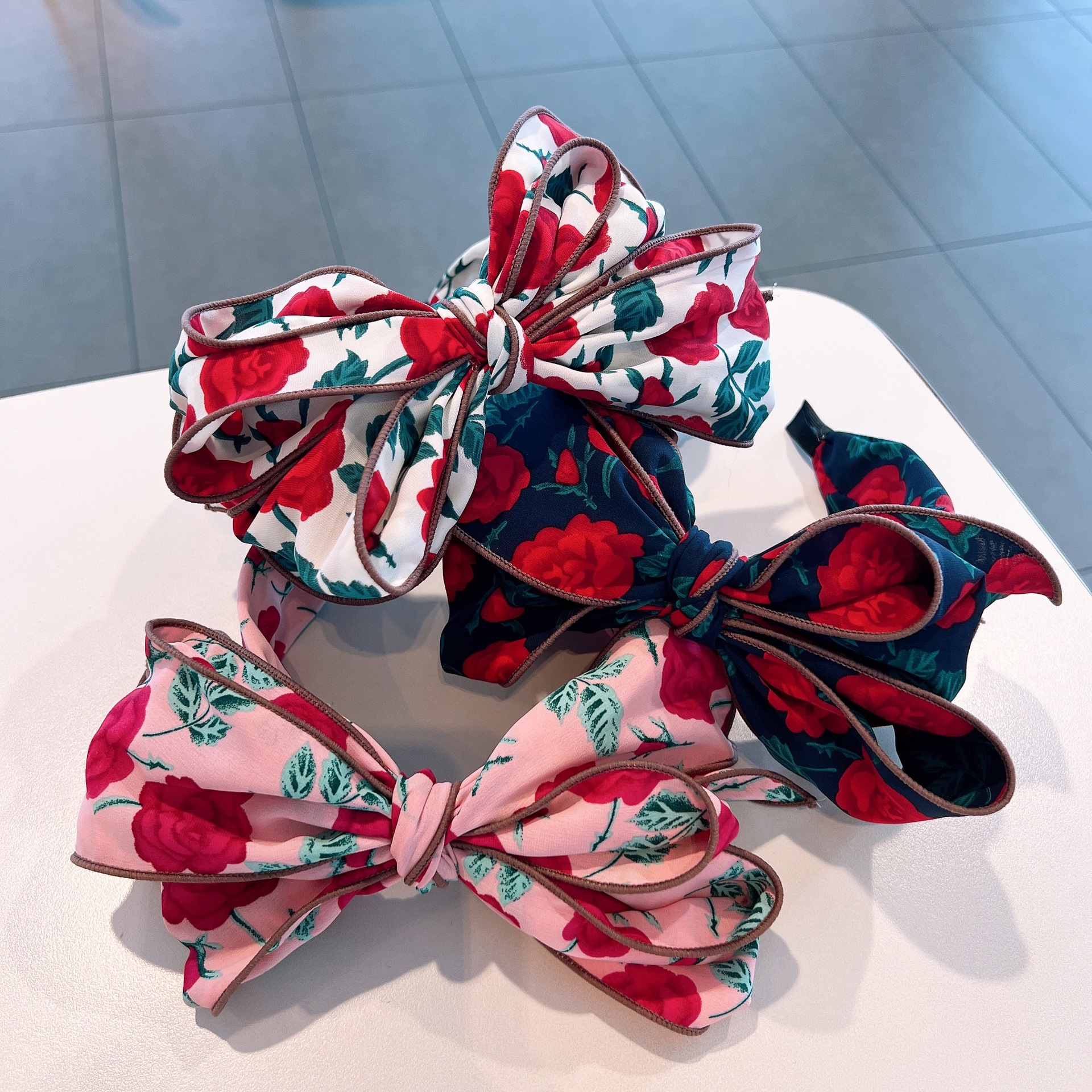 200g Weight Hair Band Hair Accessories Type 1 Piece Quantity Daily Occasion Women's Simple Style Flower Cloth Braid Hair Band