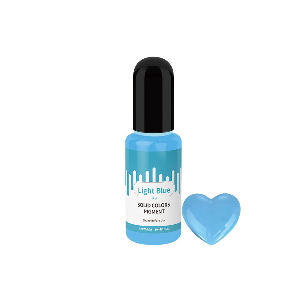 30 Color Solid Color Essence 10ml Oil based Epoxy Resin AB/UV Special Color Essence Macaron Color Se