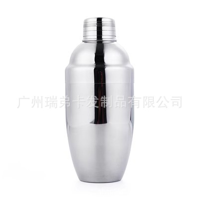 304 espejo de acero inoxidable grabado patrón Boston Shaker americano Shaker tallada Shaker