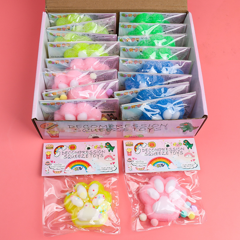 Slime, gloves, toy, anti-stress