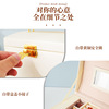 Double-layer capacious polyurethane storage system, jewelry, treasure chest, new collection