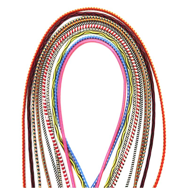 Эластичный шнур для одежды, эластичная веревка для обуви и головных уборов, резинка, круглые резинки оптом, латексный шелк