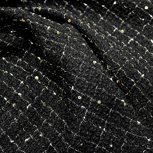 Gold flake black