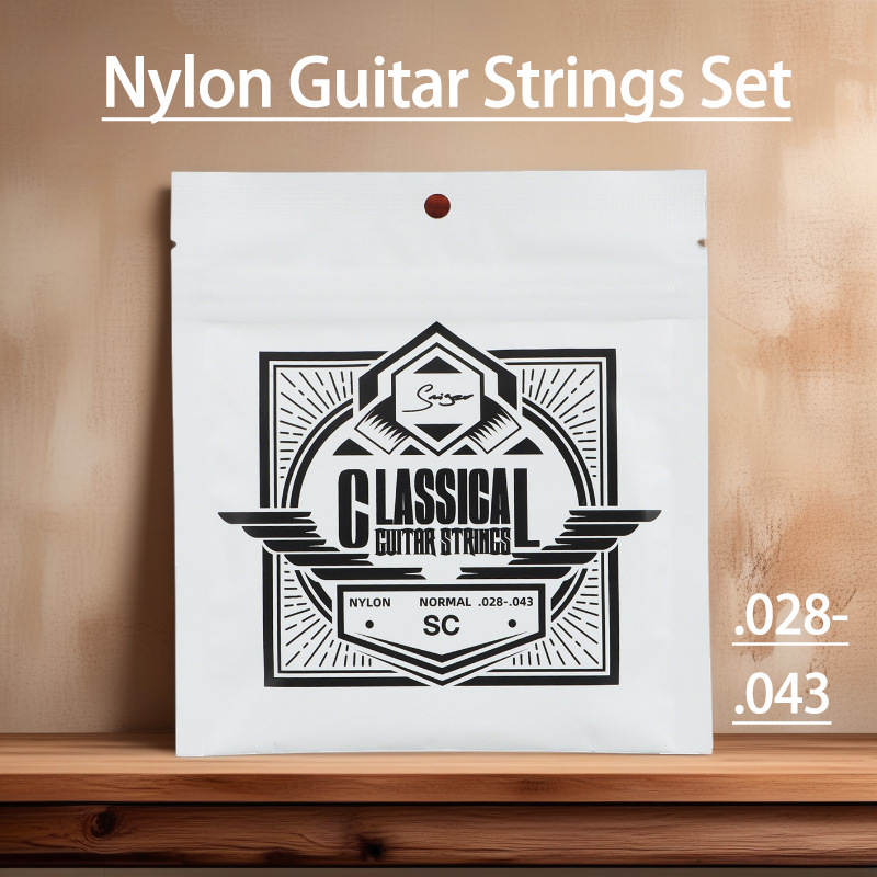 Cuerdas de guitarra clásica, cuerda de nailon de aleación de cobre, juego de 6 cuerdas, accesorios de guitarra al por mayor image 3