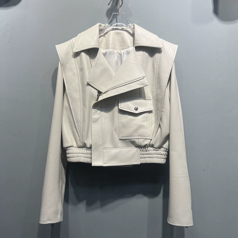 Autumn short jacket, European style, oversize