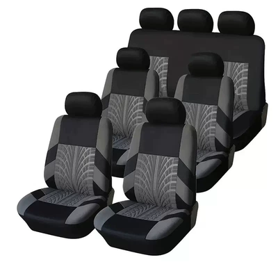 Seat cushion, seat cover: Press-Stitched Seven-Seater Car Seat