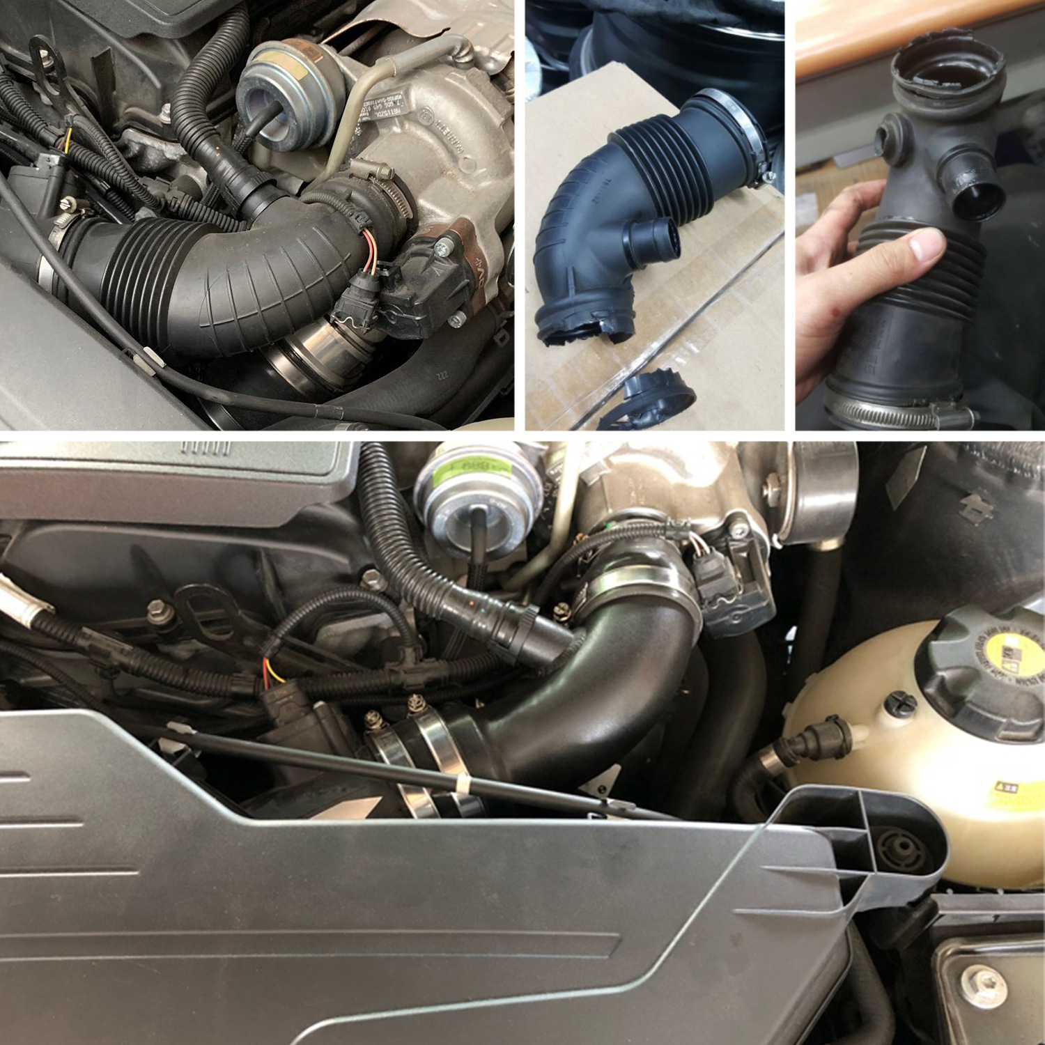 Car air intake silicone tube is suitable for BMW N13 engine 1 series 3 series F20 F21 F30 F35