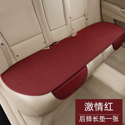Seat cushion, seat cover: Car Seat Cushion, Universal for All - passion-red-1-long-cushion-in-the-back-row