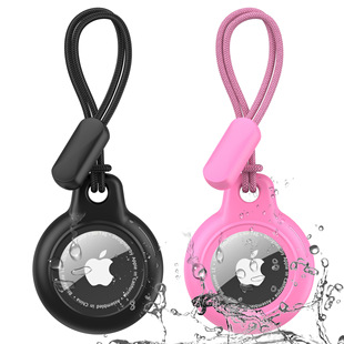 Suitable for Apple Locator Airtag 2 Generation Protective Cover Pc Rotating All-Inclusive Waterproof Tracker Hard Plastic Protective Cover