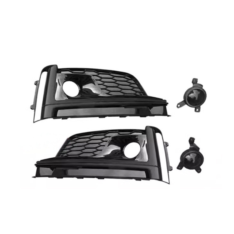 Suitable for 2017-2020 Audi A5 modified S5 fog lamp frame grille high with hole decoration ACC