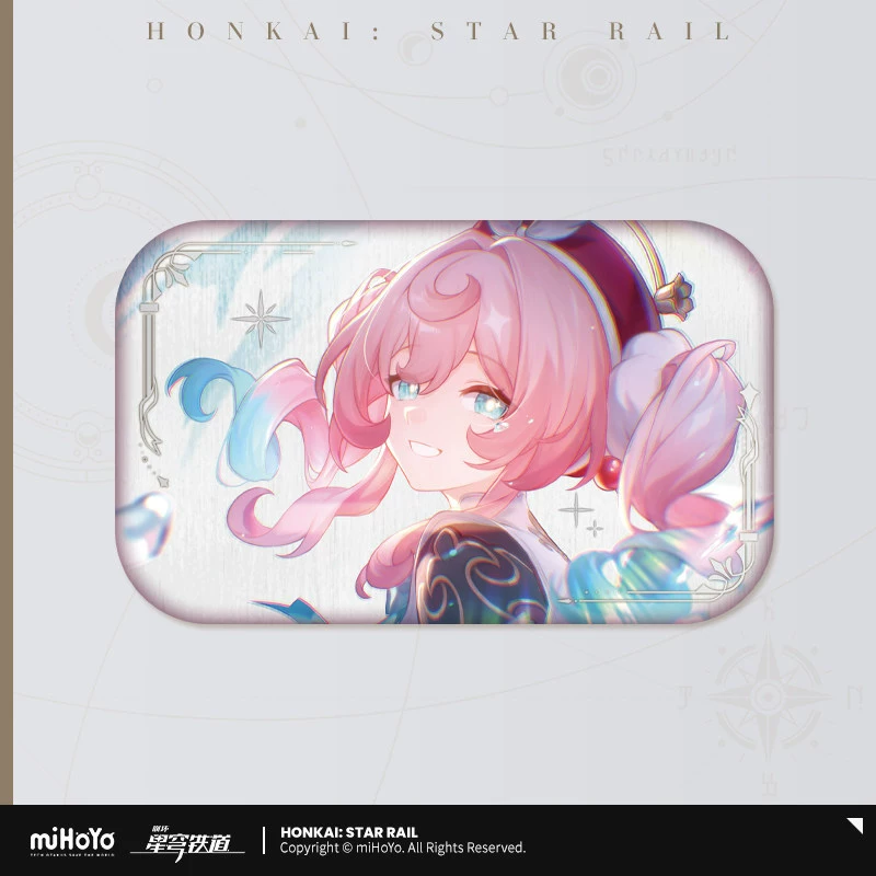 Коллекционный значок (Honkai: Star Rail) — персонаж, цветной картон на подложке, одиночный