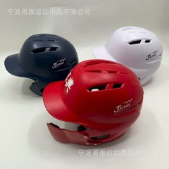高强度ABS材质棒球头盔安全轻便透气舒适适用于训练比赛厂家批发
