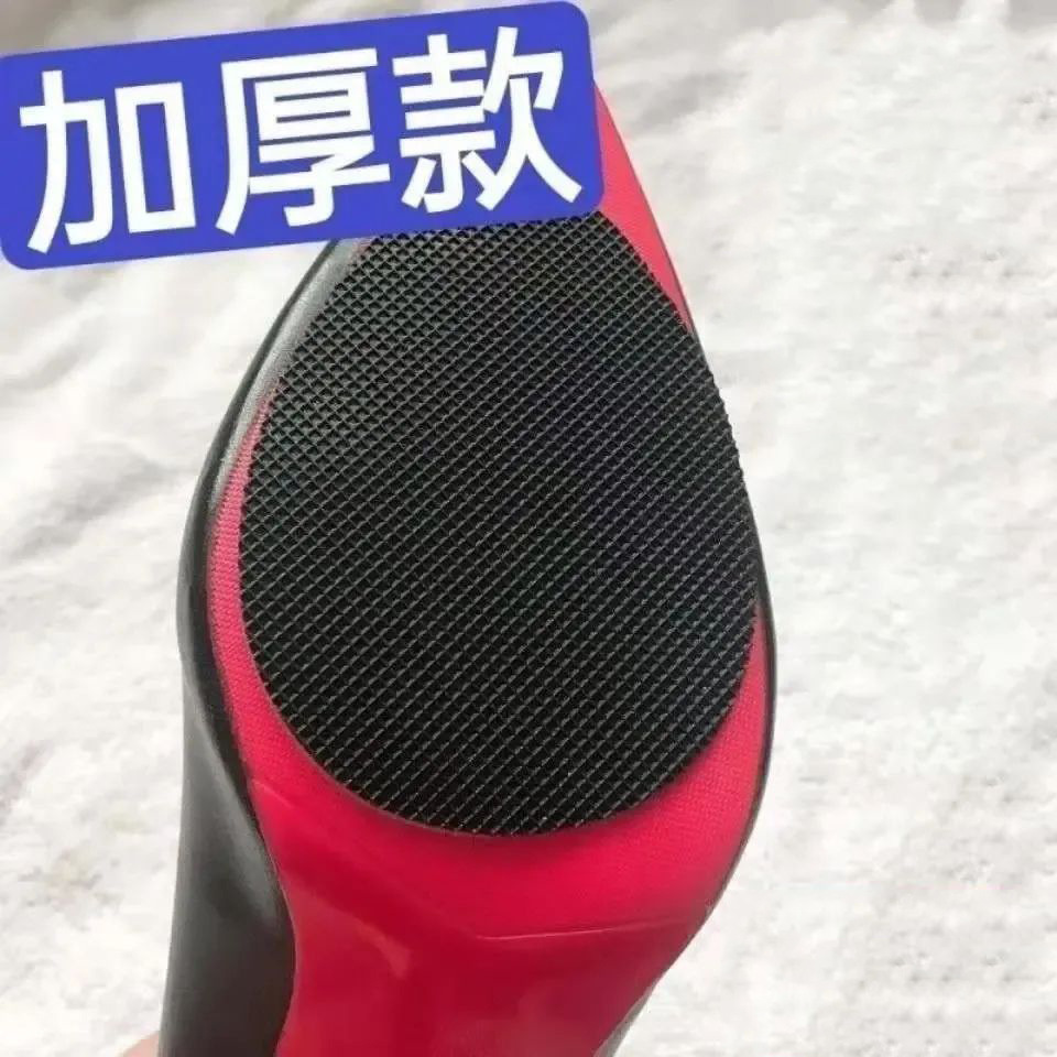 Paste de suela antideslizante y anti-desgaste Paste de suela de zapato Paste de película protectora de talón alto silencioso Paste anti-desgaste Paste de antepalma