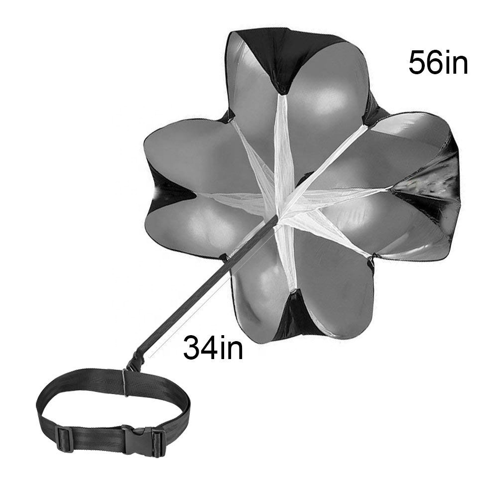 Paraguas de resistencia transfronteriza entrenamiento de resistencia de paracaídas entrenamiento de fuerza explosiva paraguas equipo de entrenamiento de fútbol suministros de entrenamiento de baloncesto