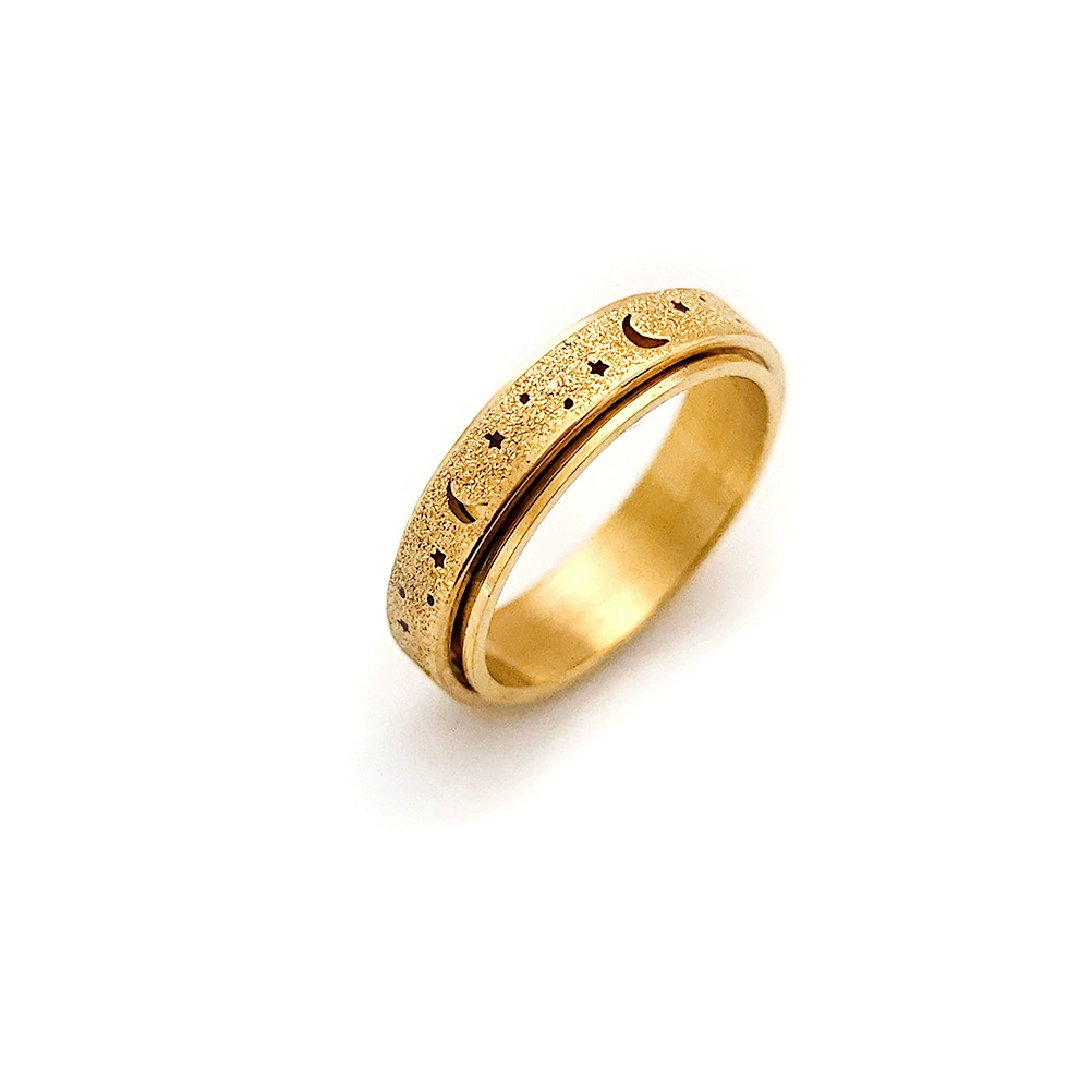 Matte ring stainless steel, jewelry, Amazon