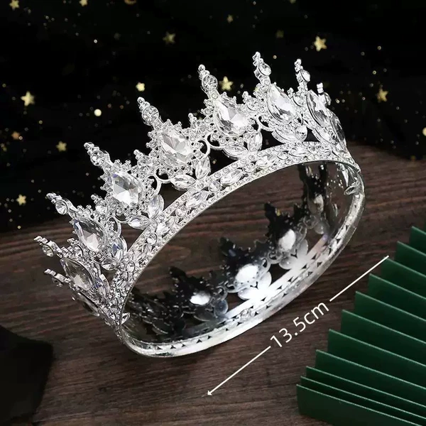 Silver Baroque Crown