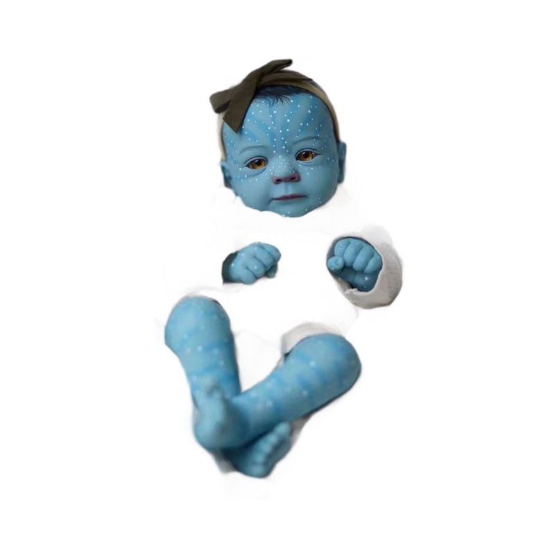 Muñeca de simulación de 48 cm Fecilia. Avatar pintado a mano piel 3D suministro de comercio electrónico transfronterizo