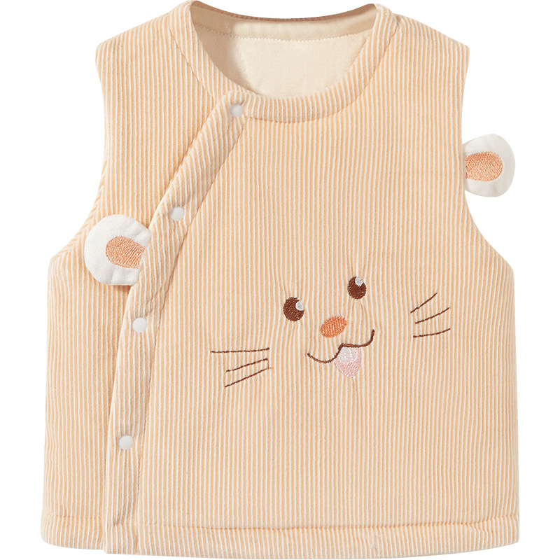 Chaleco para bebés otoño y invierno para niños y niñas, algodón caliente para niños pequeños, ropa de invierno para niños, chaleco para bebés