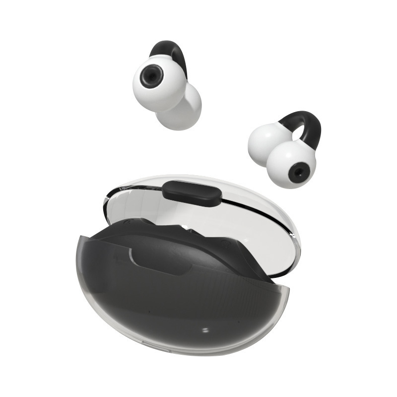 新しい透明ワゴンイヤークリップオンBluetoothヘッドセット、スポーツ専用、長いバッテリー寿命、非インイヤー真のワイヤレス携帯電話ヘッドセット|undefined