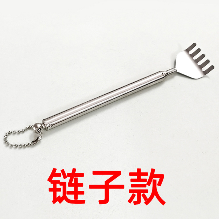 Pluma de hierro inoxidable retráctil sin pedir cosquillas