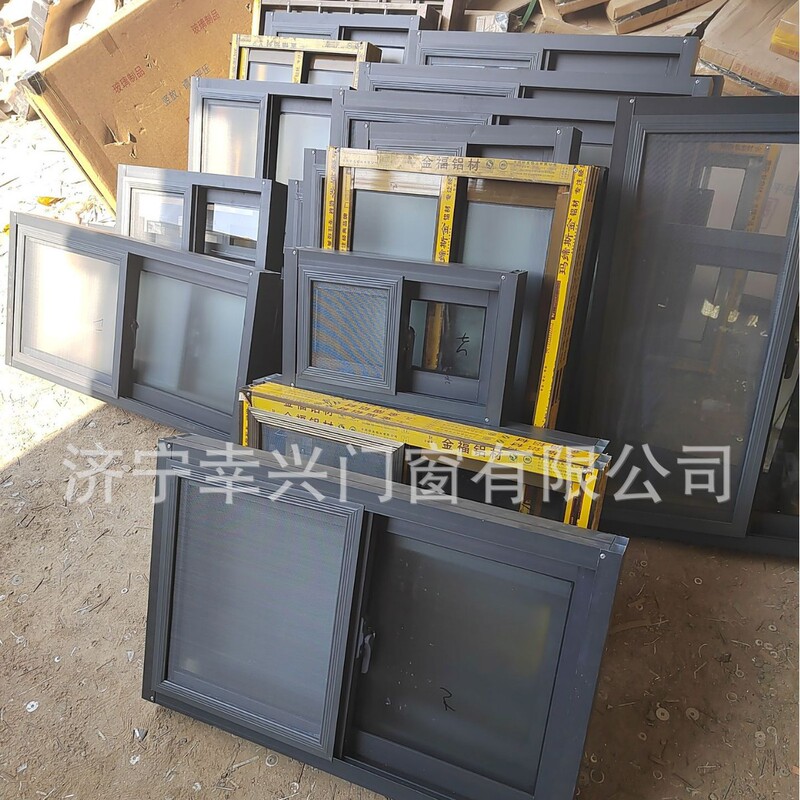 铝合金窗户农村自建房养殖场用通风窗厕所窗厨房用推拉厂房玻璃窗|undefined