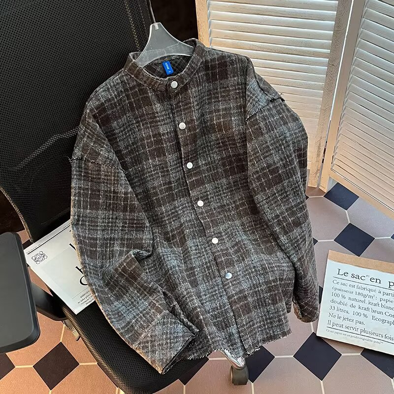 Retro classic spring Japanese shirt