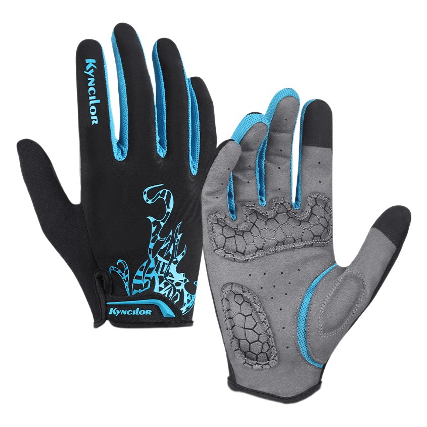 Guantes de ciclismo para entrenamiento físico y deportivo, transpirables, con absorción de impactos y resistentes al desgaste, para ciclismo de montaña al aire libre en primavera y verano, para hombres y mujeres