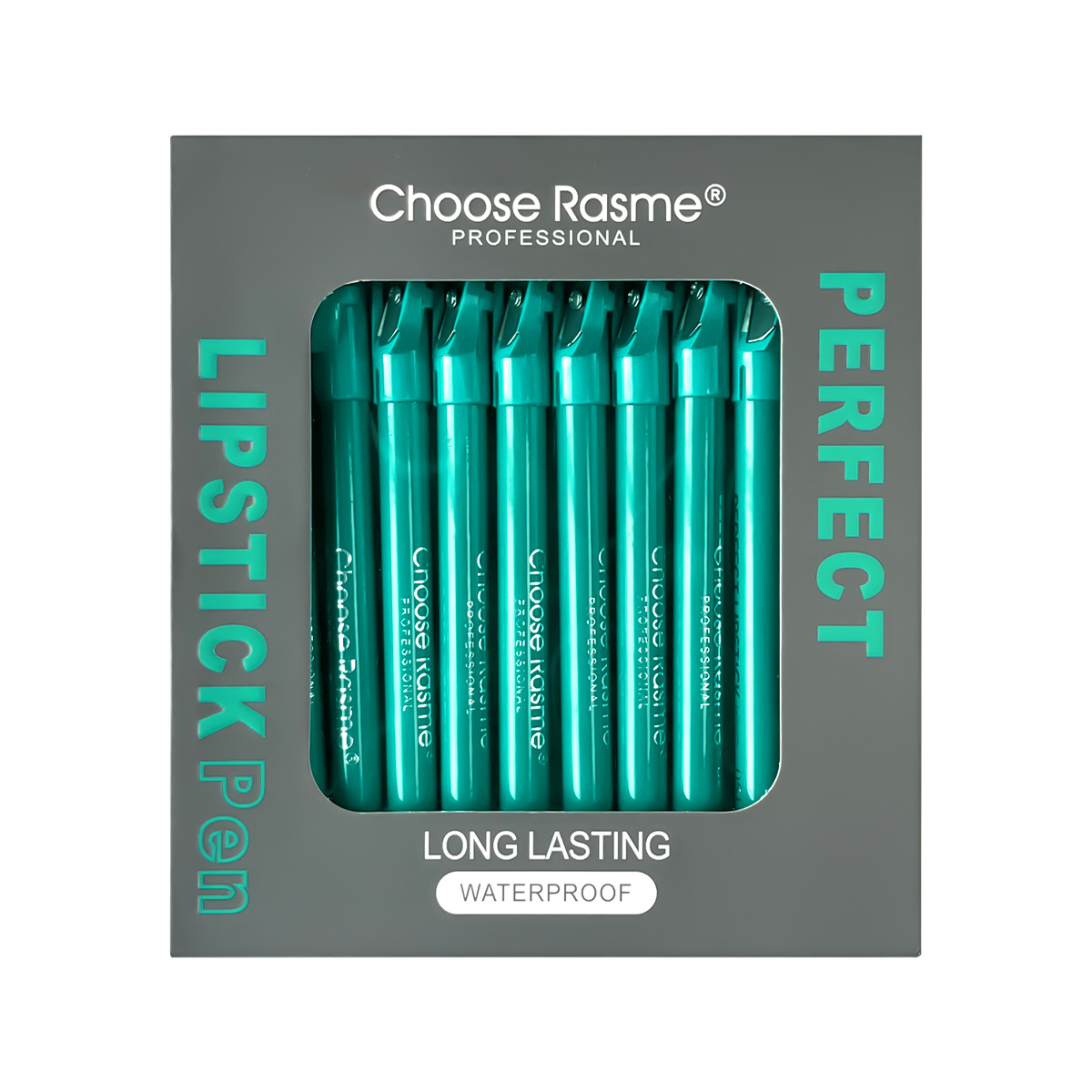 Välj Rasme 12-färgad blandad läppstiftspenna non-stick kopp med pennvässare tjock stång läppenna set_voghion.com