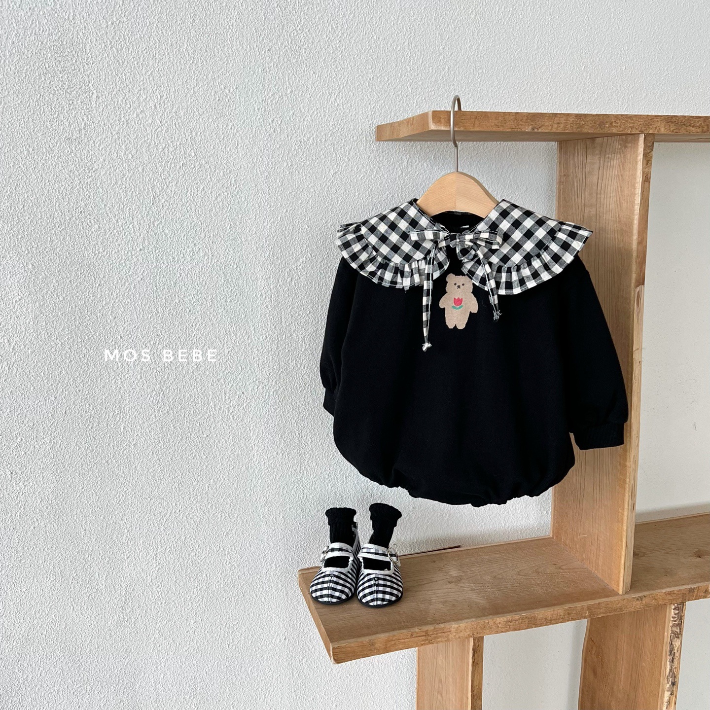 Ropa de primavera para niños, pelele para bebé, ropa infantil de estilo coreano, mono de manga larga para bebé, estilo primavera y otoño, pelele con cuello vuelto para niña.