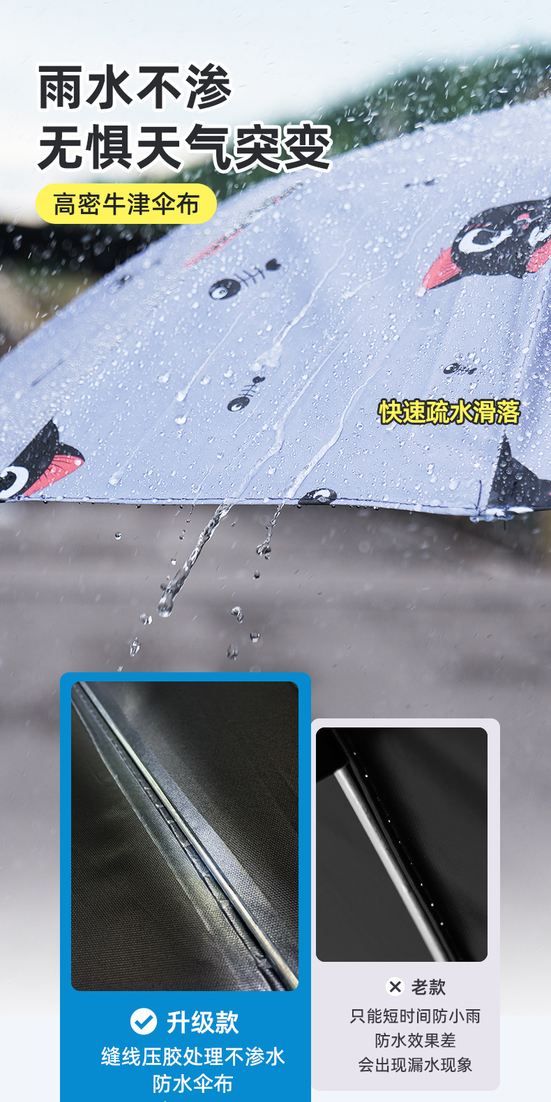 Electric Vehicle Umbrella Safety Sunshade Detachable Canopy Sun Protection Rainproof Electric Scooter Special Canopy Pedal 168