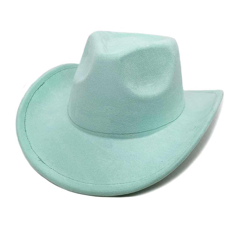 802g Weight Fedora Hat Hats Type Holiday, Daily Occasion Faux Suede Material Solid Color Pattern All Seasons Season Women's Gender Classic Style Style Flat Eaves Rim Women's Classic Style Solid Color Flat Eaves Fedora Hat 6