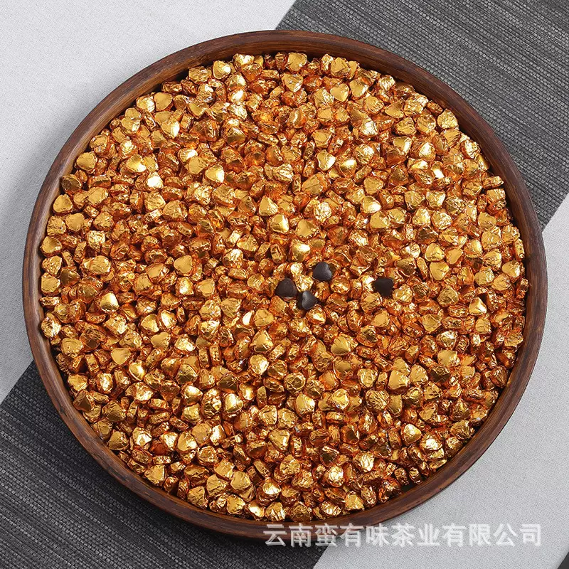 批发云南普洱茶膏 普洱心形熟茶膏 陈年普洱熟茶 速溶熟茶