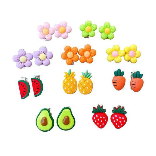 Children's mini hairpins hair accessories wholesale cute cartoon baby hairpins bangs clip girls headwear