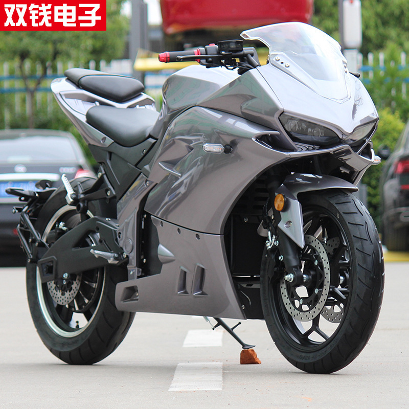 Cross-Border Jiaolong Electric Motorcycle Sports Car, High-Power Adult Racing Bike, High-Speed Electric Motorbike