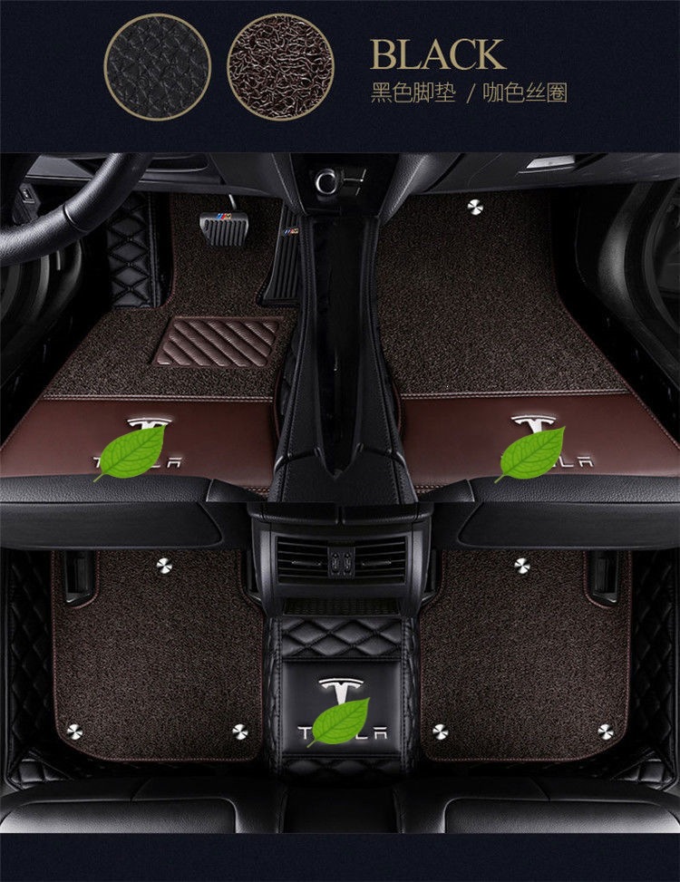 Suitable for Tesla Model Y floor mats, Tesla MODEL 3 MODEL S full-coverage car floor mats