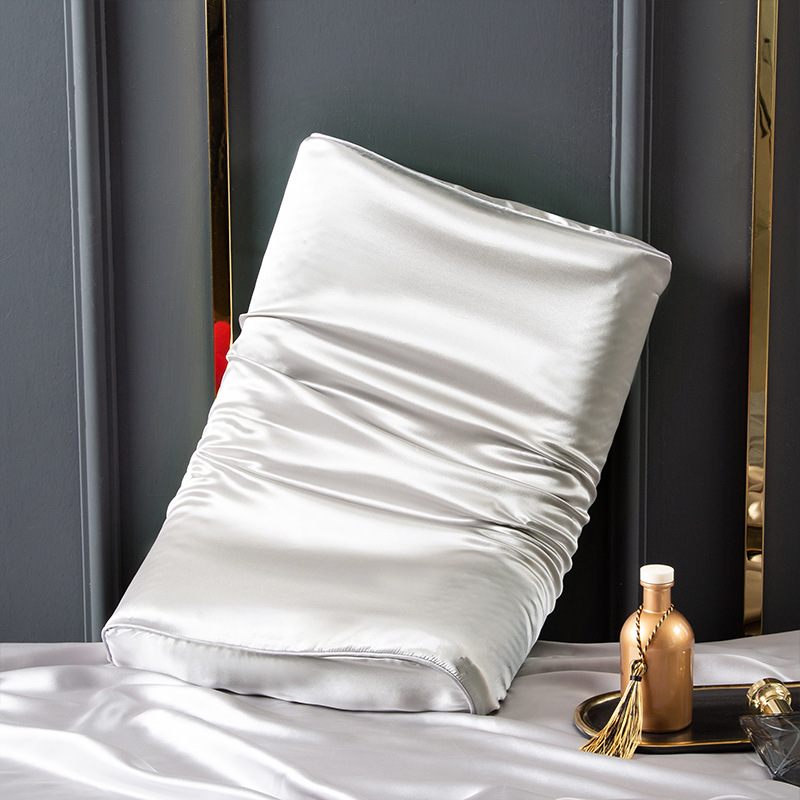 비둘기 회색 양면 등급 6A 뽕나무 실크