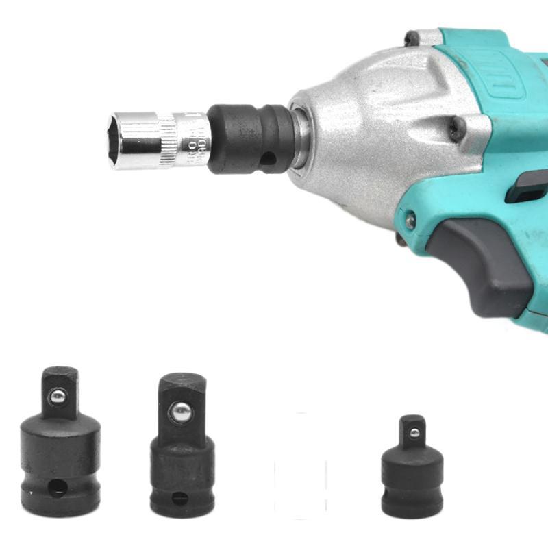 mango hexagonal para girar cuadrangular conector de barra manguito junta de taladro eléctrico alargada llave eléctrica manguito cabeza de conexión de palanca de conversión mango