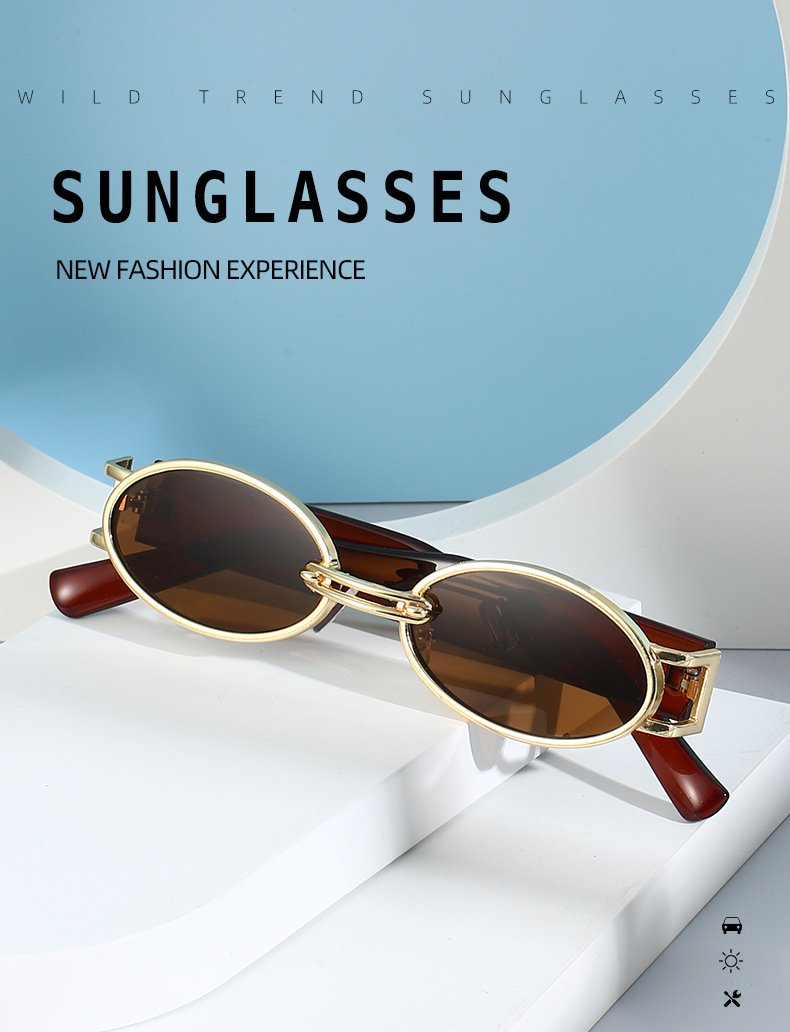 50g Weight Full Frame Glasses Structure Sunglasses Classification Ac, UV400 Protection Lens Material Oval Frame Glasses Style Casual, Daily Occasion Leopard Pattern All Seasons Season Women's Gender Vacation, Simple Style Style Vacation Simple Style Leopard Ac UV400 Protection Oval Frame Full Frame Women's Sunglasses 无