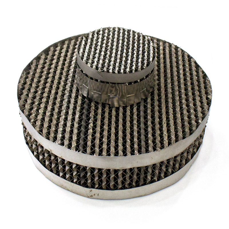 高效250Y金属孔板波纹规整350Y不锈钢波纹规整填料生产厂家